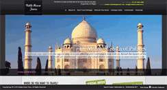Desktop Screenshot of infoindiaholidays.com